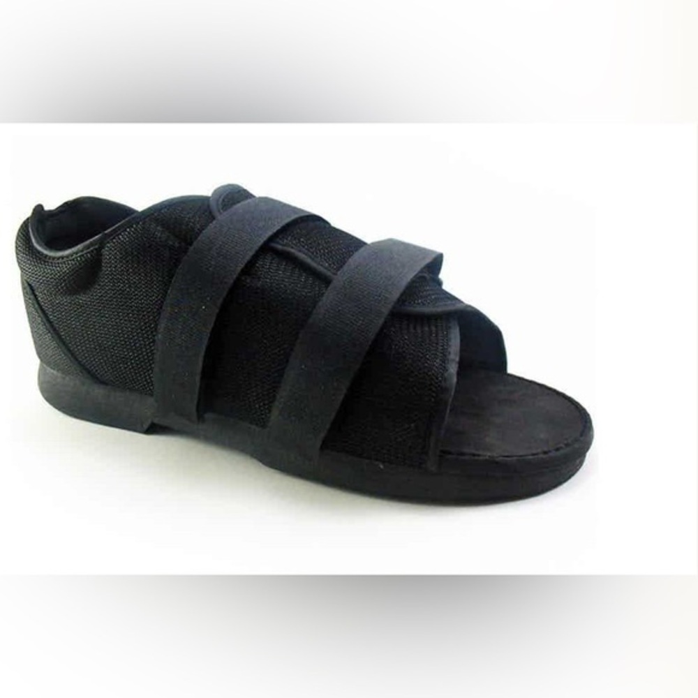 NEW Orthopedic Postoperative Shoe – Black, Size 7